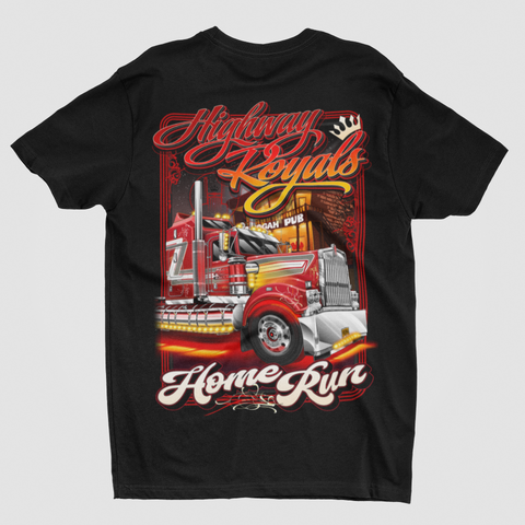 HOME RUN - Tshirt - Black